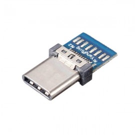 USB c type 3.1 2代公座22p type c连接器立式